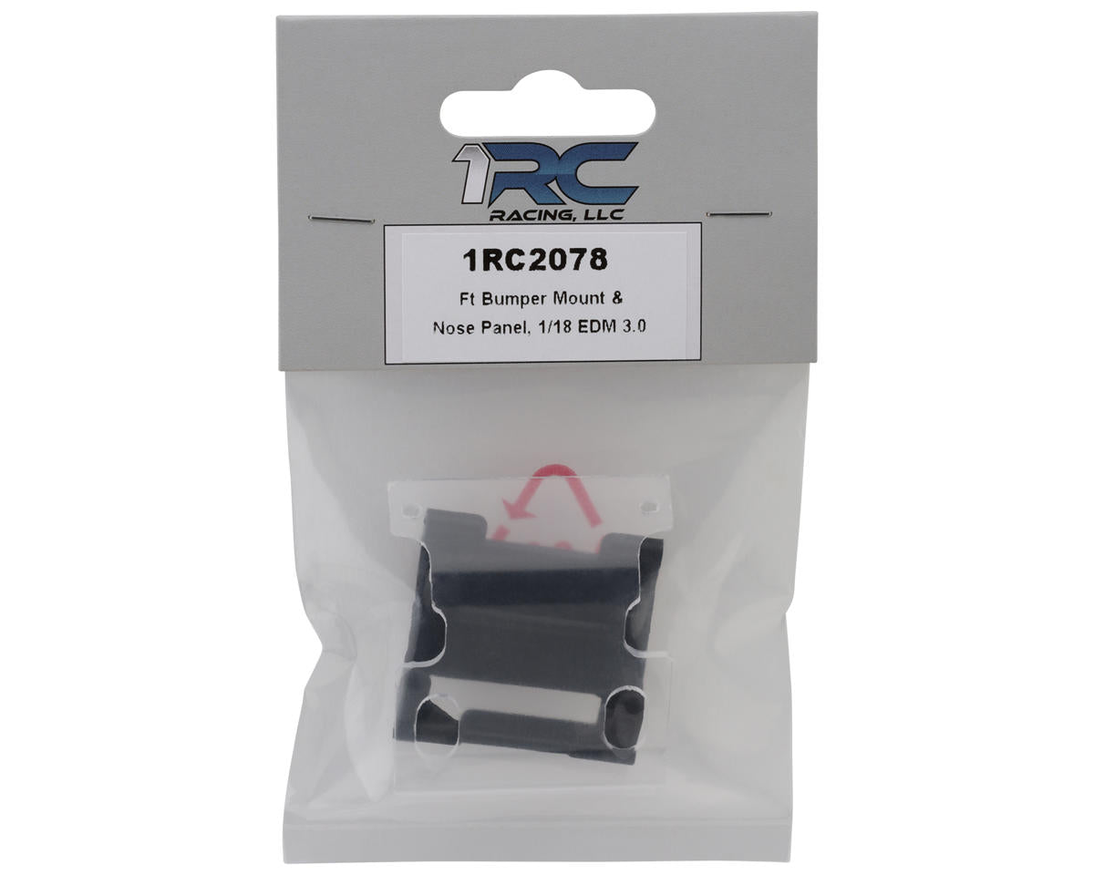 1RC Racing 1/18 EDM 3.0 Front Bumper Mount w/Nose Panel