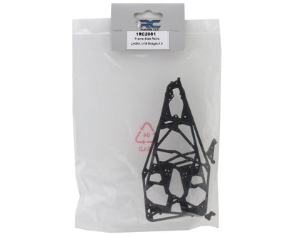 1RC Racing 1/18 Midget 4.0 Frame Sides Set w/Shock Mounts