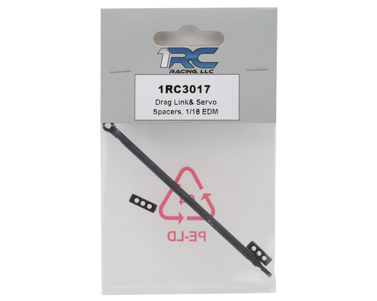1RC Racing 1/18 EDM Drag Link  w/Servo Spacers