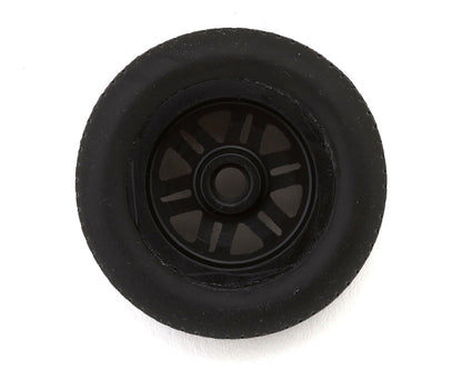 1RC Racing 1/18 Pre-Mounted Hoosier Sprint Tires (Black) (4) (Front & Rear)