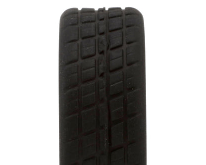 1RC Racing Pre-Mounted 1/18 Midget Hoosier Tires (Black) (4) (F/R) (Soft)