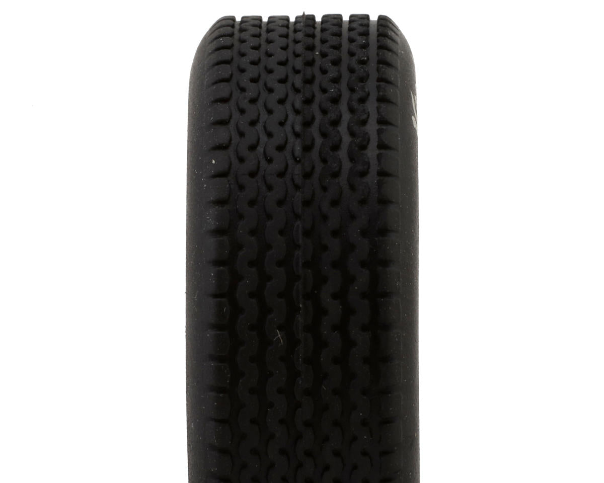 1RC Racing 1/18 Pre-Mounted Hoosier Sprint Tires (Black) (4) (Front & Rear)