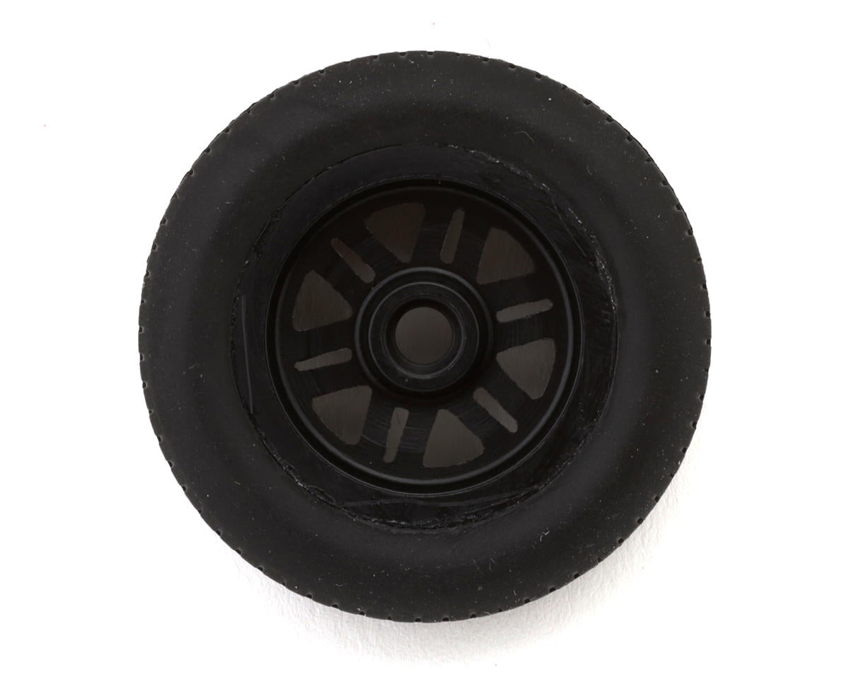 1RC Racing 1/18 Pre-Mounted Hoosier Sprint Tires (Black) (4) (Front & Rear)