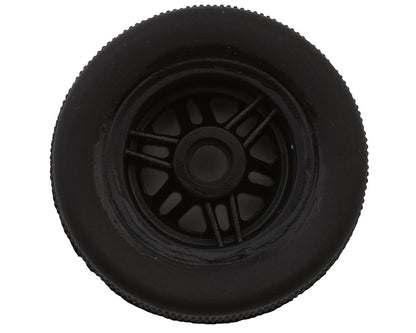 1RC Racing 1/18 Asphalt Sprint Car Tires (Black) (4) (Front & Rear) (Standard)