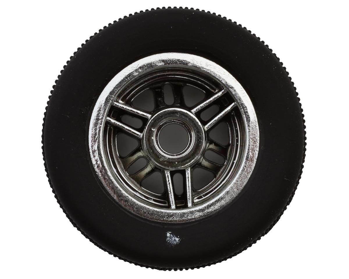 1RC Racing 1/18 Asphalt Sprint Car Tires (Chrome) (4) (Front & Rear) (Soft)