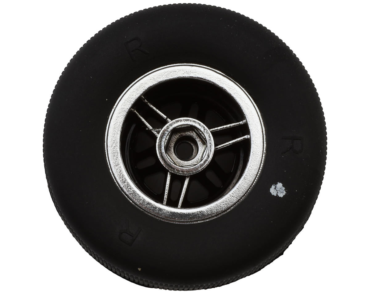 1RC Racing 1/18 Asphalt Sprint Car Tires (Chrome) (4) (Front & Rear) (Soft)