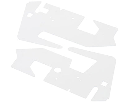 1RC Racing 1/18 Silver Crown Lexan Side Panels (2) (Clear)