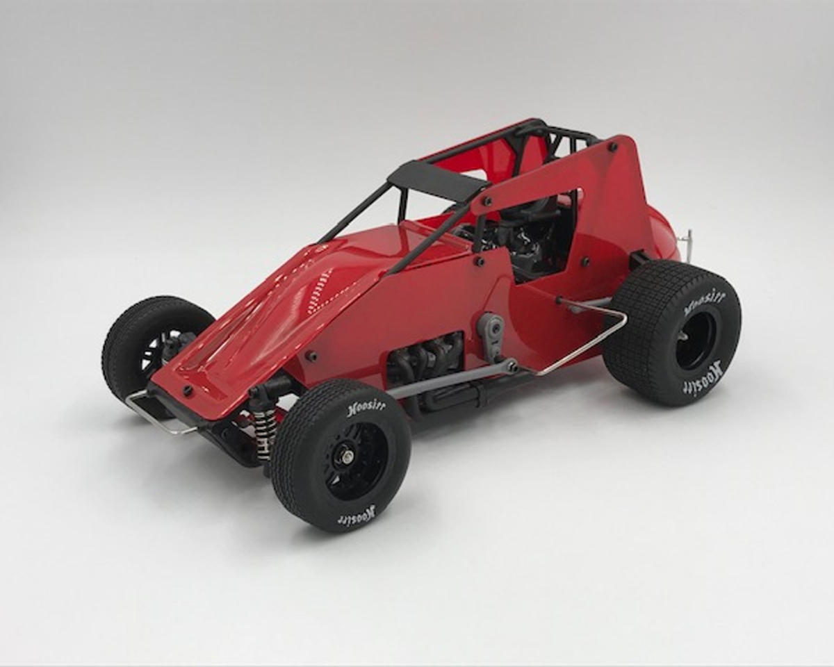 1RC Racing 1/18 Silver Crown Lexan Side Panels (2) (Clear)