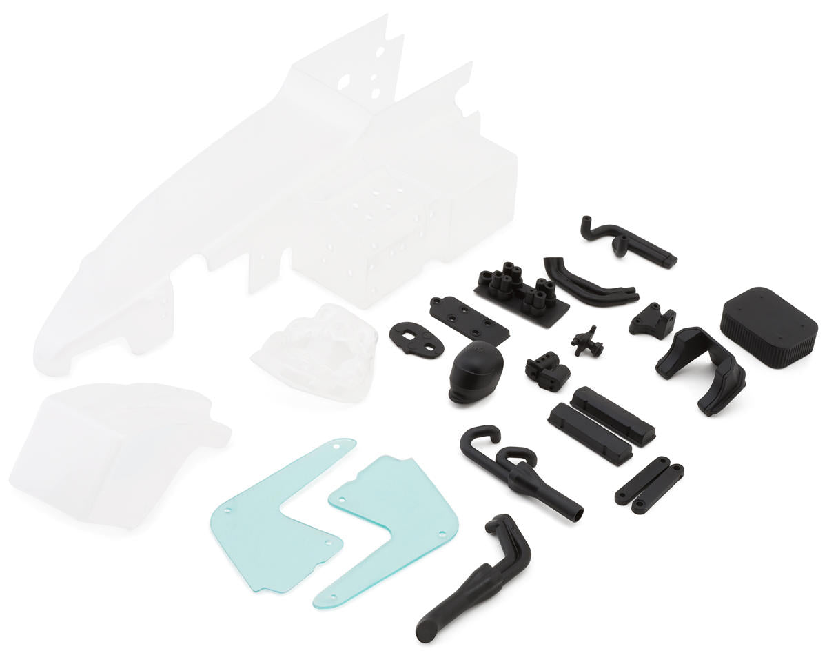 1RC Racing 1/18 Super Modified Body Set (Clear)