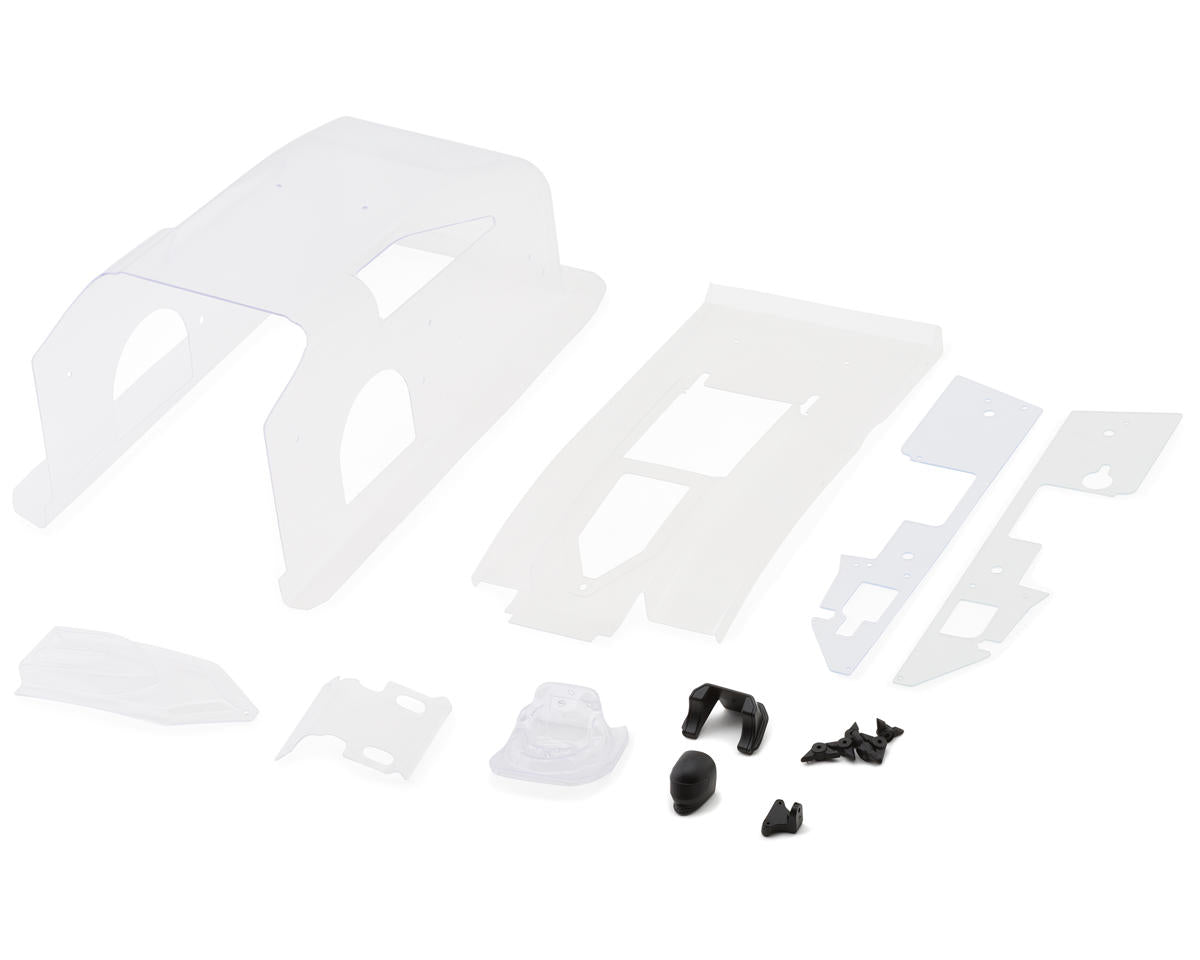 1RC Racing 1/18 EDM 3.0 Body Set (Clear)