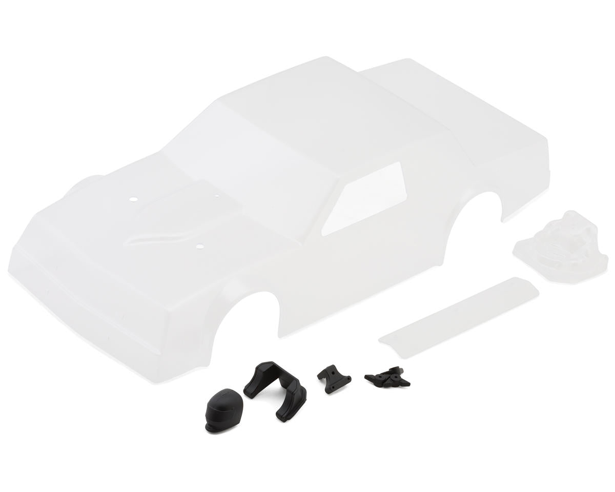 1RC Racing 1/18 Dirt Street Stock Body Set (Clear)