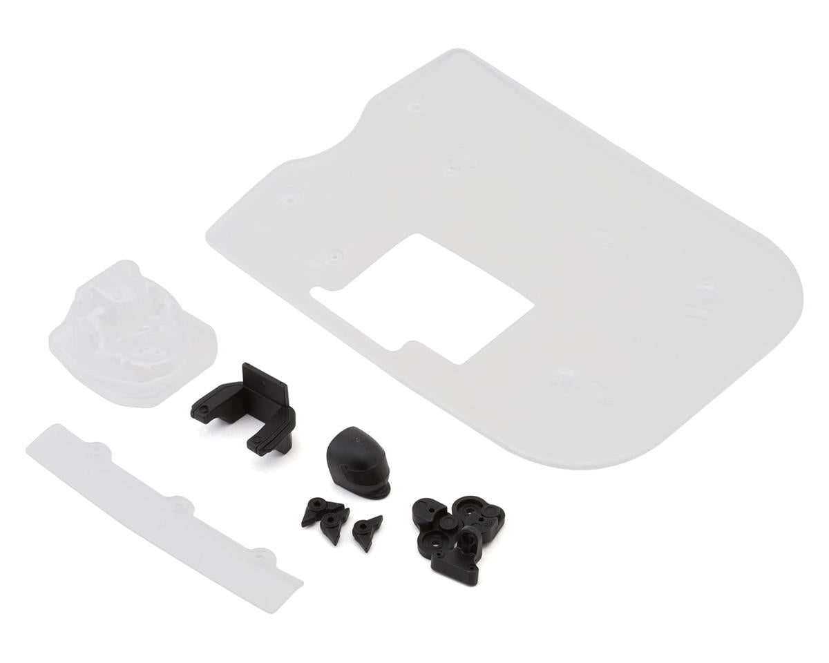 1RC Racing 1/18 Asphalt Late Model 2.0 Body Set (Clear)