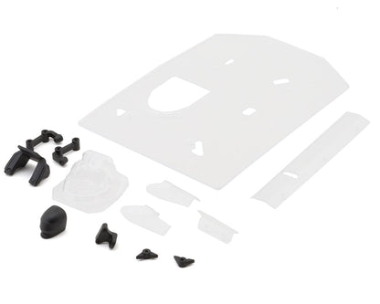1RC Racing 1/18 Late Model 3.0 Body Assembly Set (Clear)