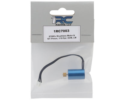 1RC Racing 1/18 Brushless Motor (8700Kv)