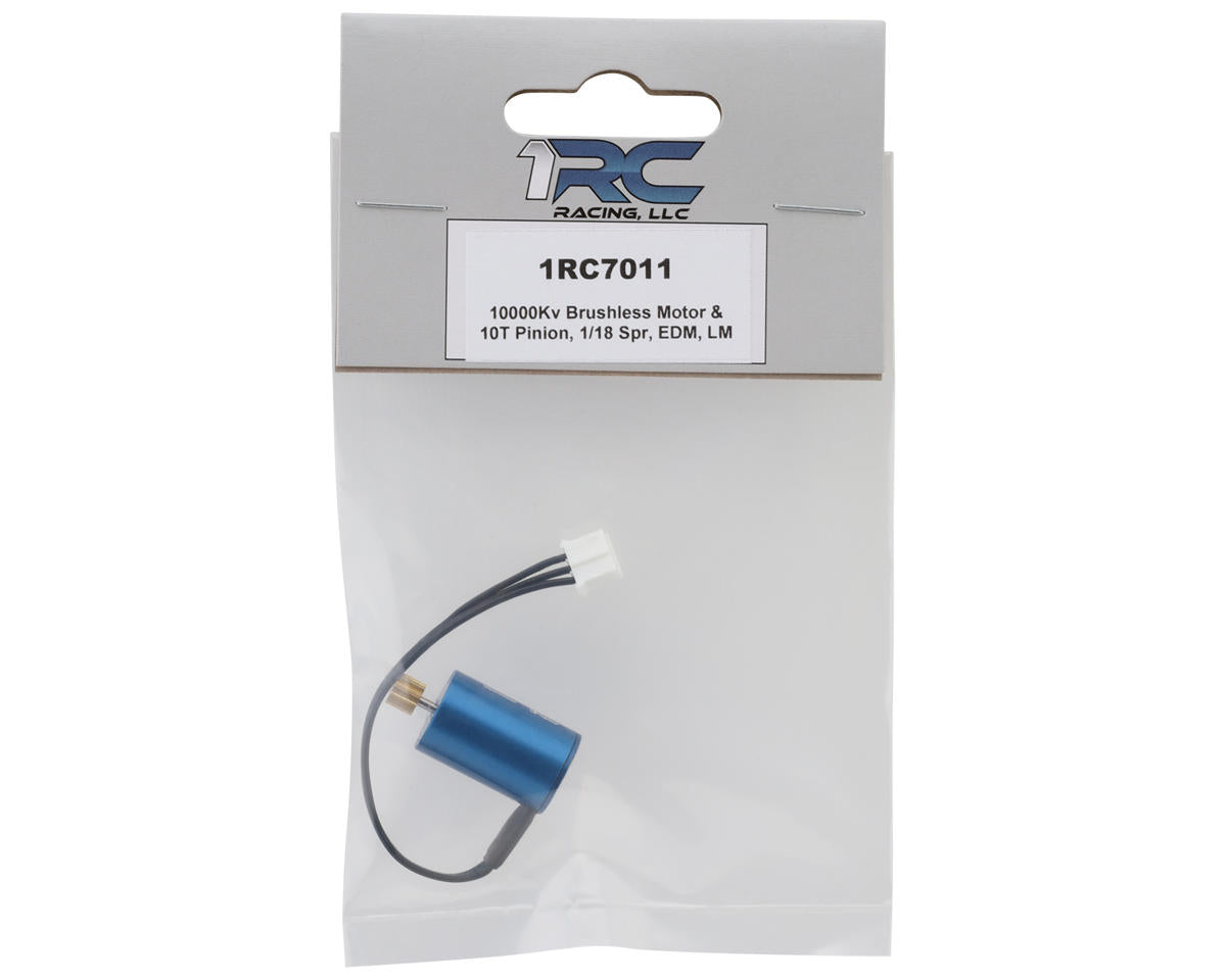 1RC Racing 1/18 Brushless Motor (10000Kv)