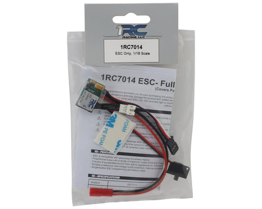 1RC Racing 40A 1/18 Brushless ESC