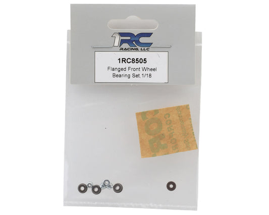 1RC Racing 2x5x2.5mm Flanged Front Wheel Bearings (4)