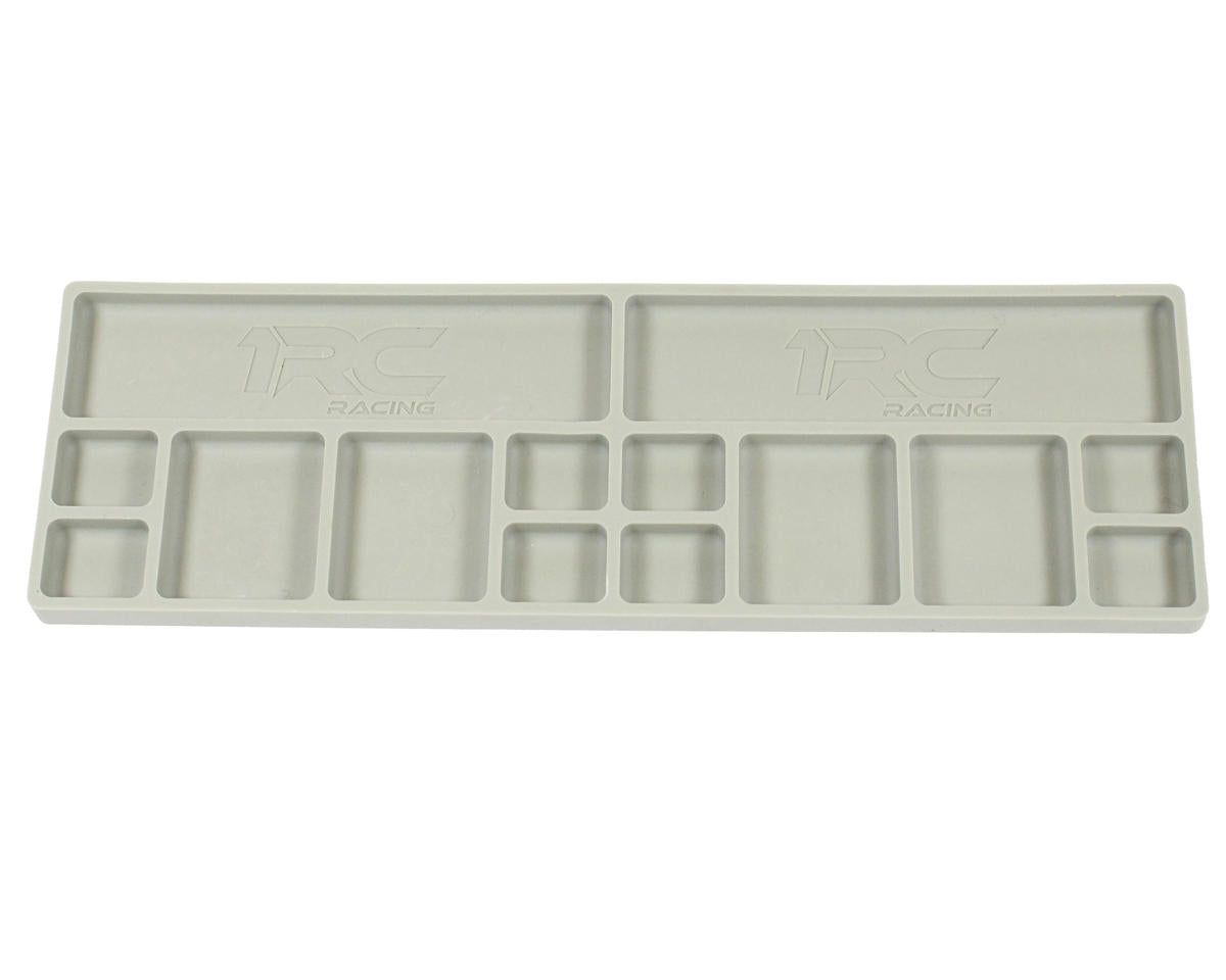 1RC Racing Silicone Parts Tray (Grey) (290x90mm)