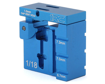 1RC Racing Aluminum Shock Assembly Tool Set (Blue) (2.0)