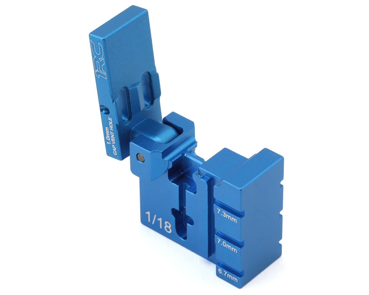 1RC Racing Aluminum Shock Assembly Tool Set (Blue) (2.0)