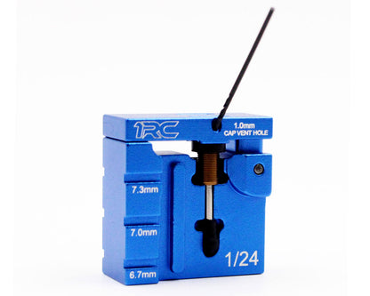 1RC Racing Aluminum Shock Assembly Tool Set (Blue) (2.0)