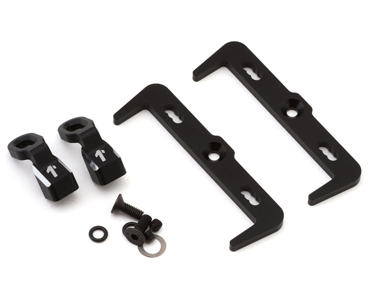 1UP Racing RC10B7/B7D Aluminum LowPro Battery Mount (Black)