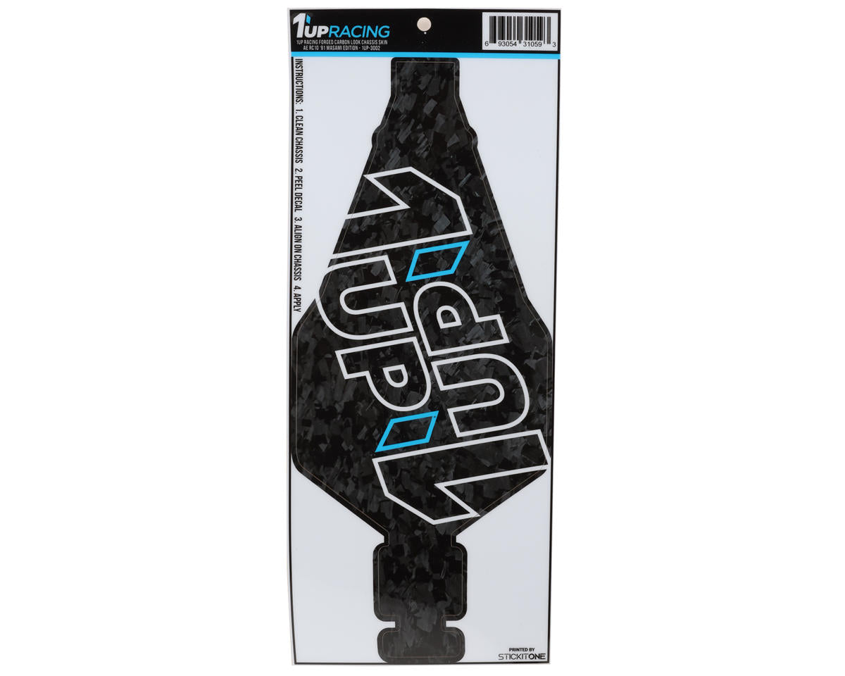 1UP Racing Team Associated RC10 '91 Masami Stealth Twin 1UP Outline Logo Chassis