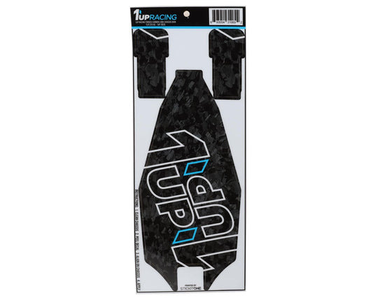 1UP Racing TLR 22X AC Twin 1UP Outline Logo Chassis Protector Sheet