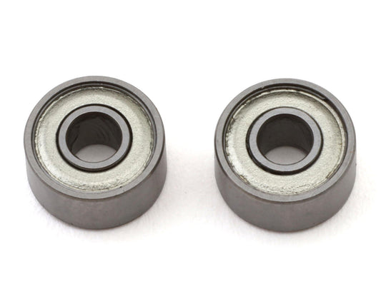 1UP Racing 3x8x4mm Cv2 Pro Ball Bearings (Ceramic/Chrome) (2)