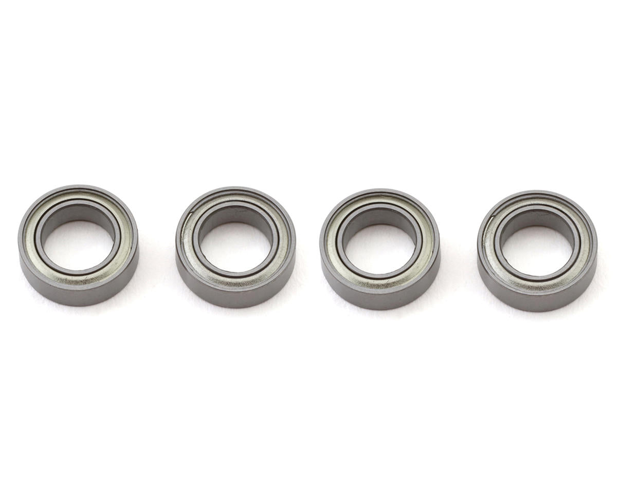 1UP Racing 6x10x3mm Cv2 Pro Ball Bearings Set (Chrome) (4)