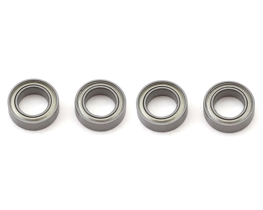 1UP Racing 6x10x3mm Cv2 Pro Ball Bearings Set (Chrome) (4)