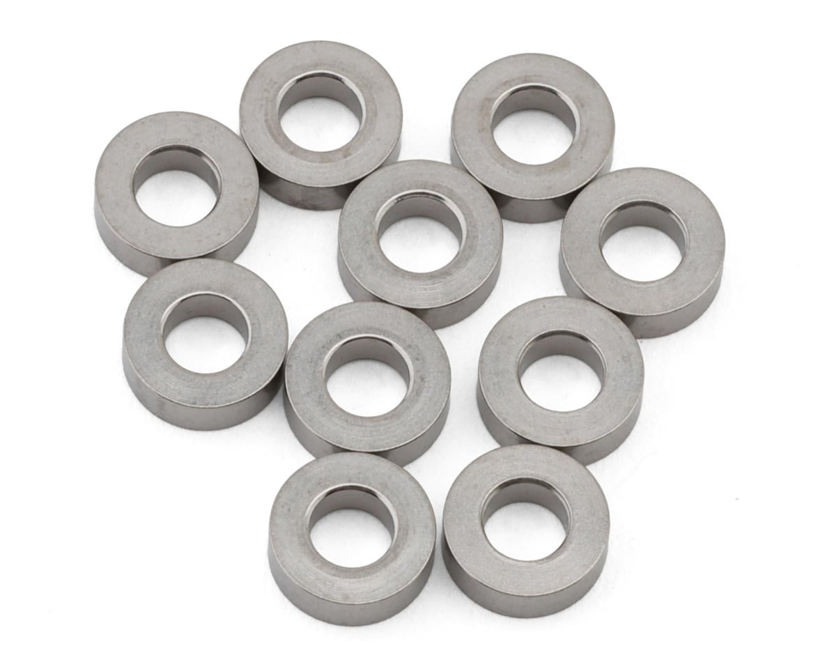 1UP Racing Pro Duty 3x6x2mm Titanium Shims (10)