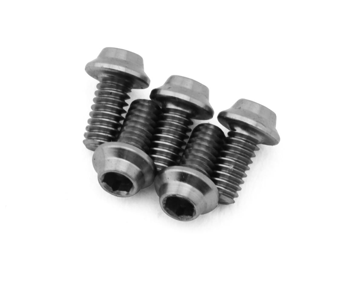 1UP Racing Titanium Pro Duty LowPro Head Screws (5) (2x6mm)