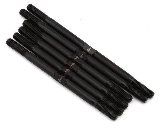 1UP Racing Team Associated RC10T84 Pro Duty Titanium Turnbuckle Set (Black)