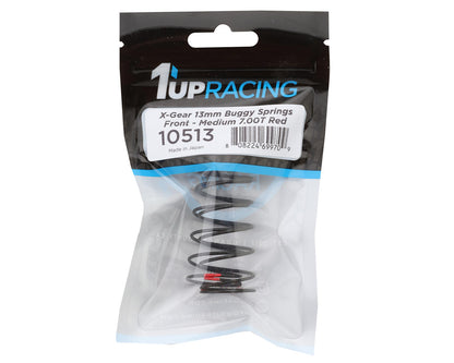 1UP Racing X-Gear 13mm Front Buggy Springs (2) (Medium/Red)