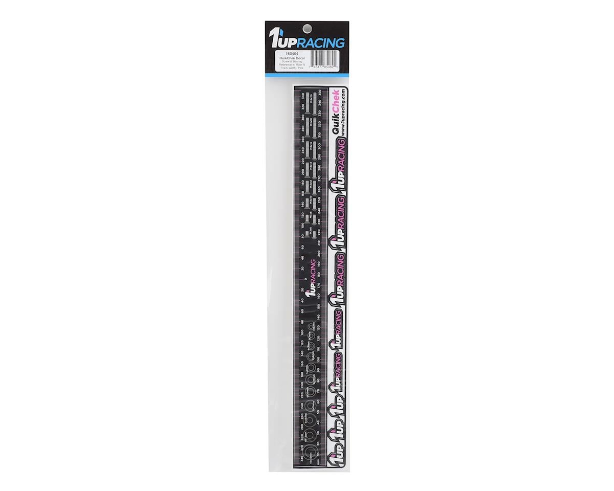 1UP Racing QuikChek Reference Decal (Pink)