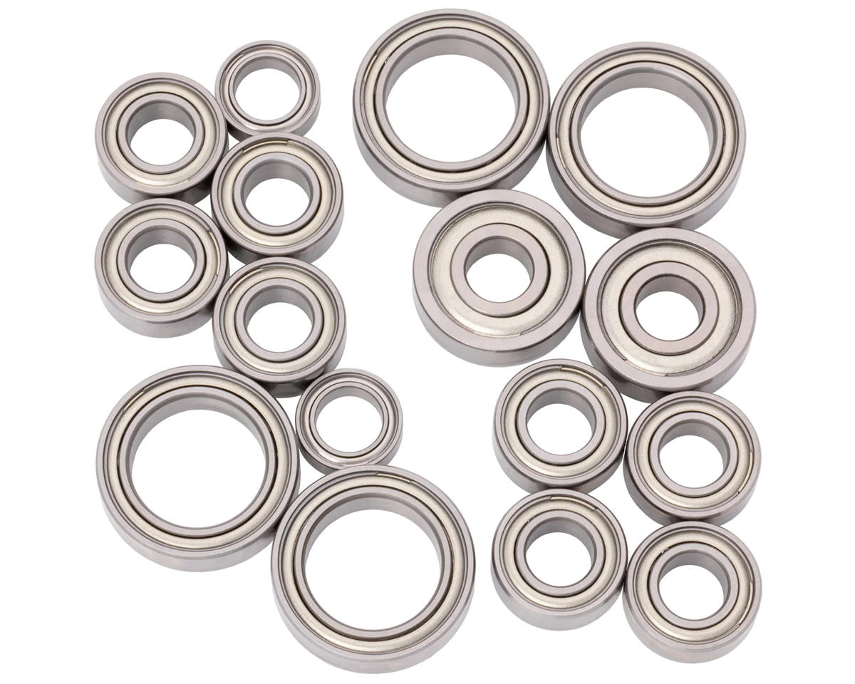 1UP Racing TLR 22 5.0 Cv2 Pro Bearing Set (Ceramic/Chrome)