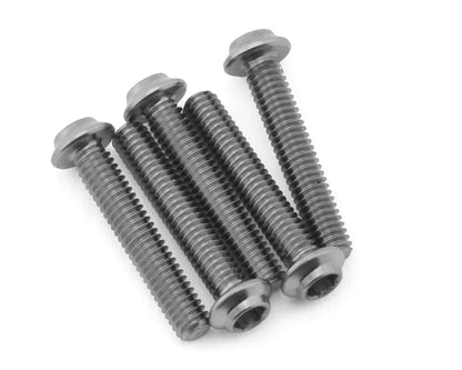 1UP Racing Titanium Pro Duty LowPro Head Screws (5) (2.5x14mm)
