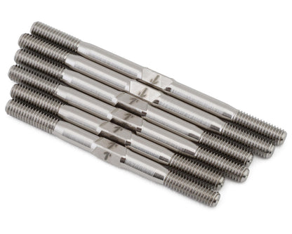 1UP Racing Schumacher Cat L1 Evo Pro Duty Titanium Turnbuckle Set (Silver)