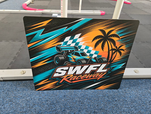 SWFL Raceway Pit Board