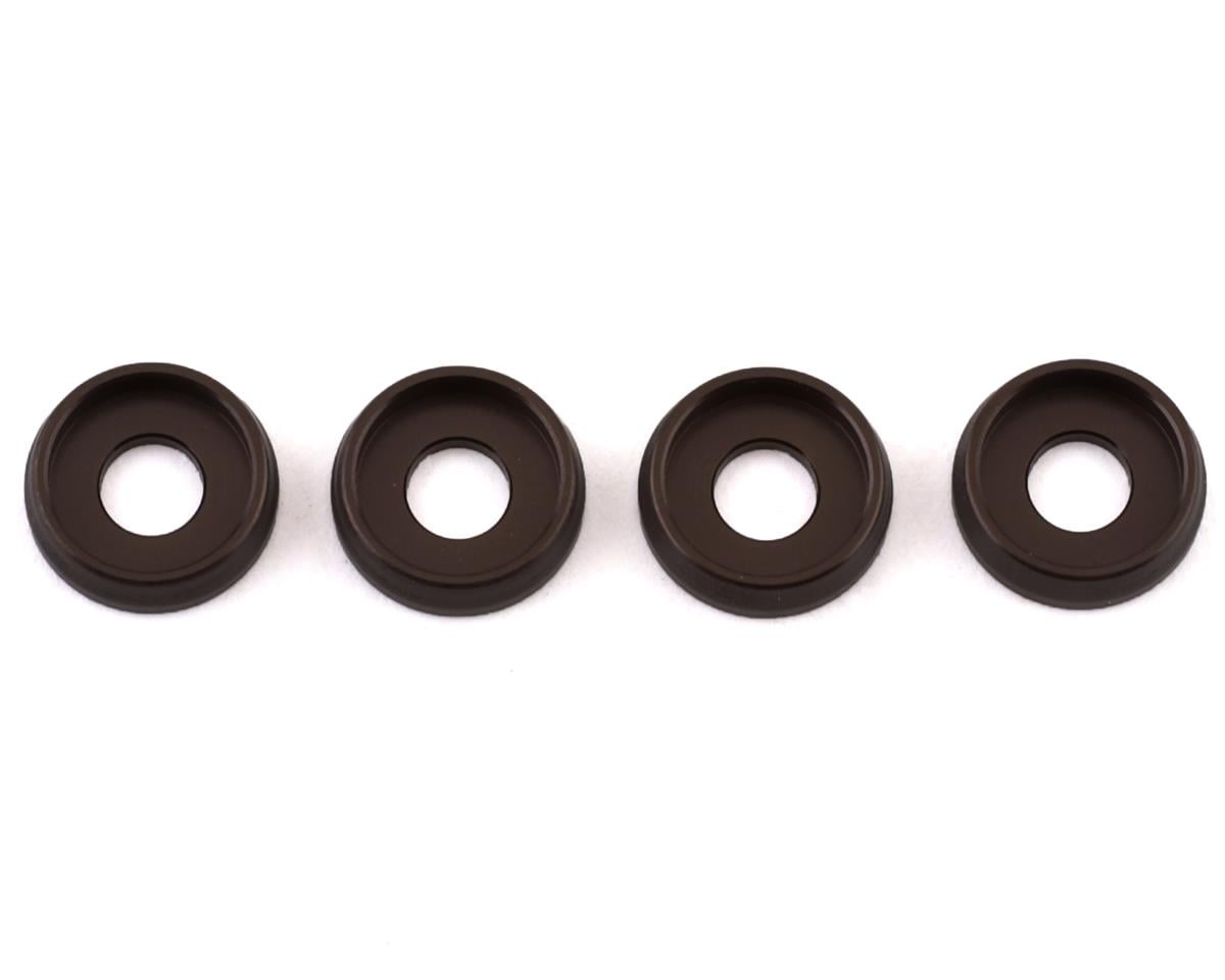 AMR 4mm Screw Washer (Gun Metal) (4)