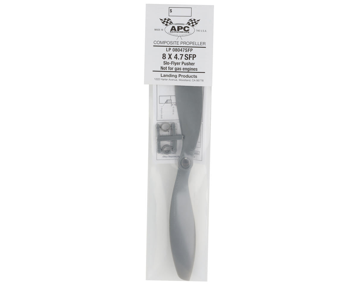 APC 8x4.7 Slow Flyer Pusher Prop