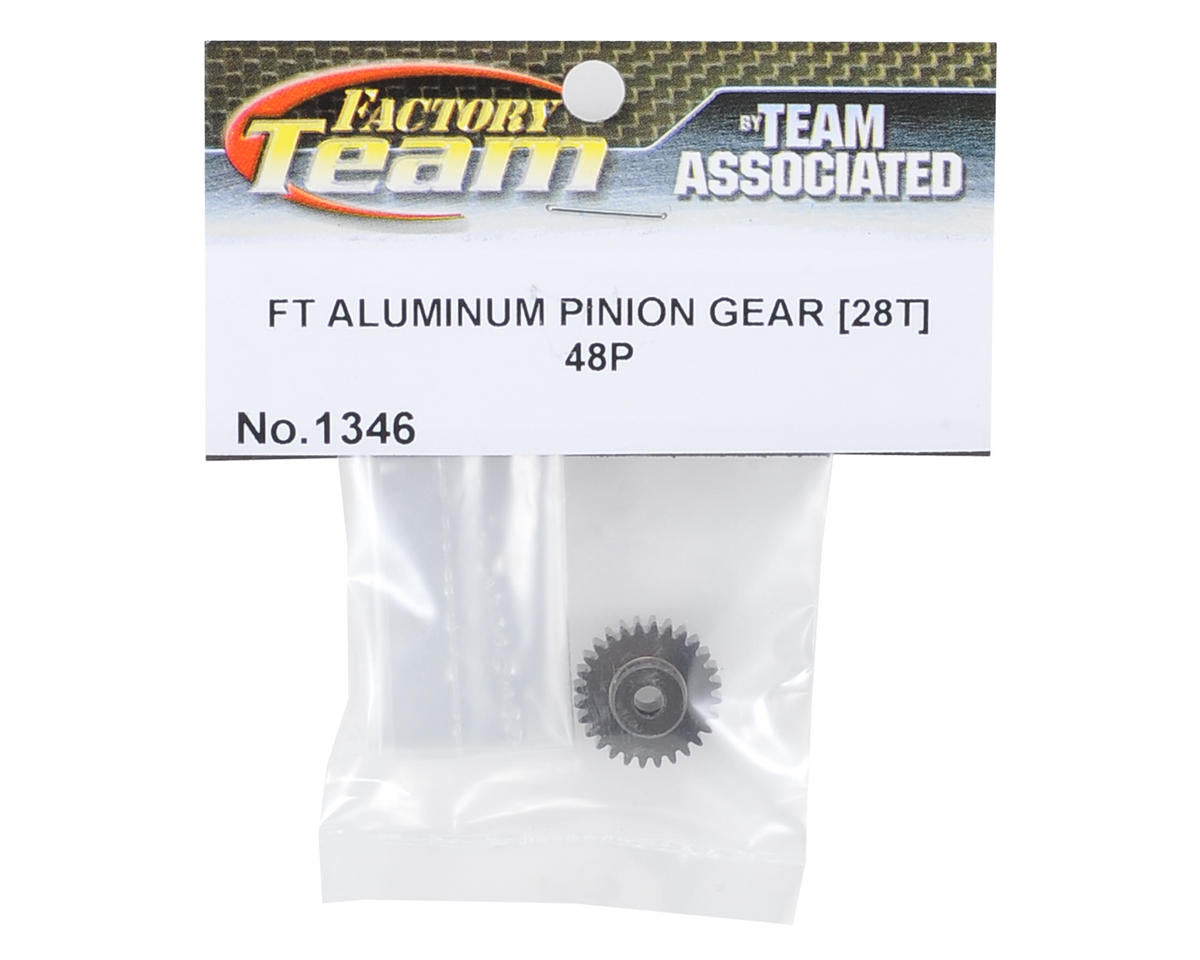 Team Associated Factory Team Aluminum 48P Pinion Gear (3.17mm Bore) (28T)
