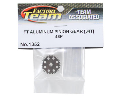 Team Associated Factory Team Aluminum 48P Pinion Gear (3.17mm Bore) (34T)