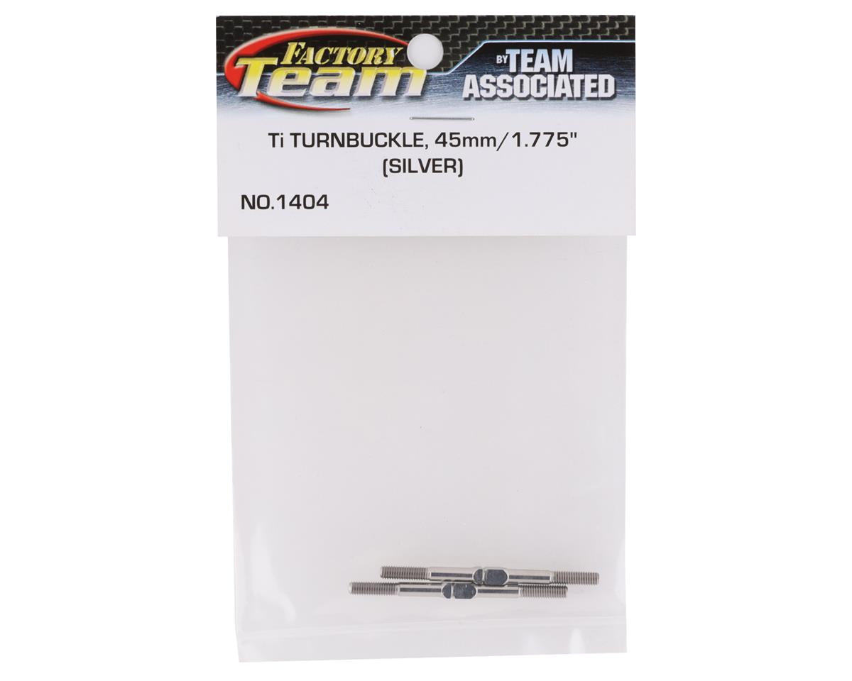 Team Associated 1.775" Titanium Turnbuckle (Silver)