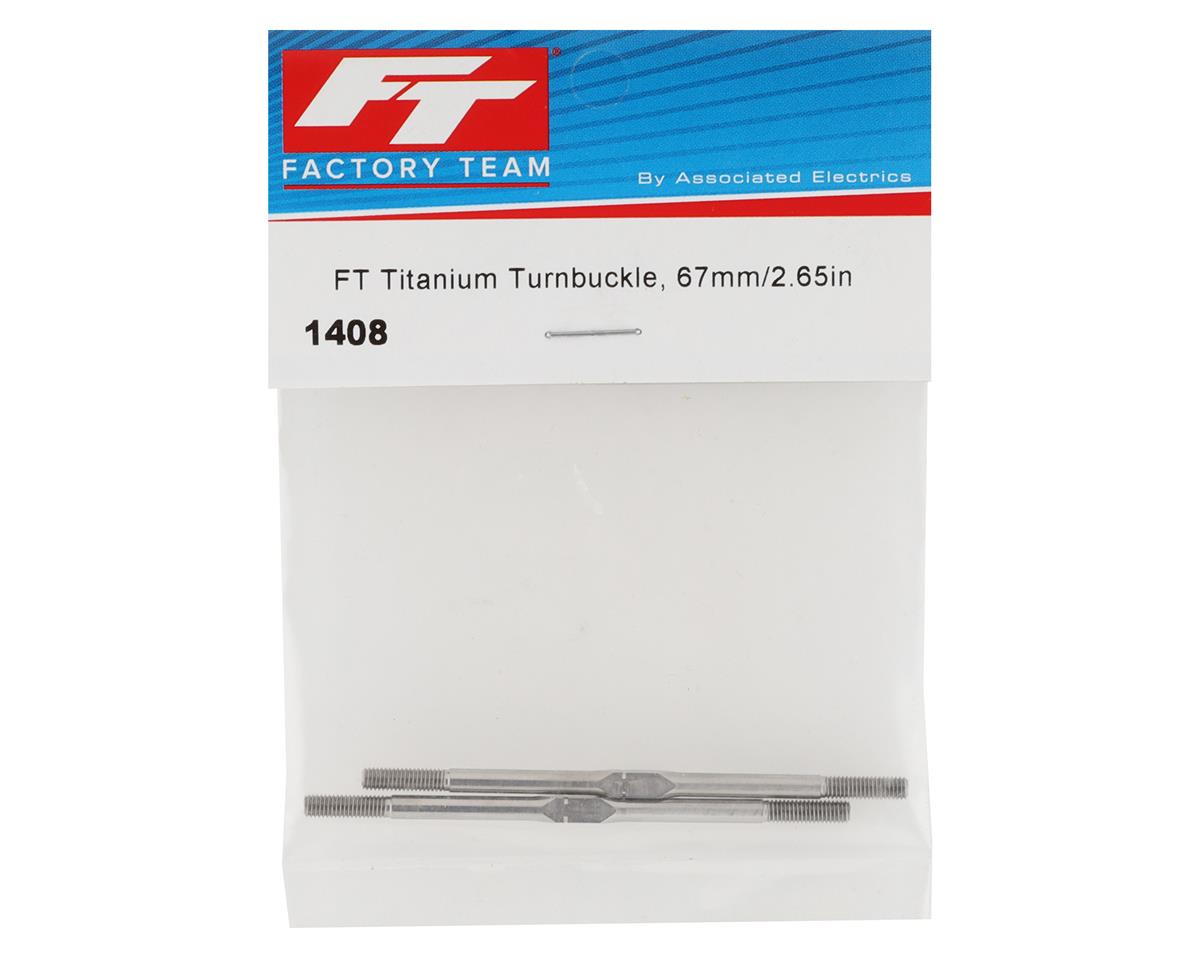 Team Associated Factory Team 2.65" Titanium Turnbuckle (2)