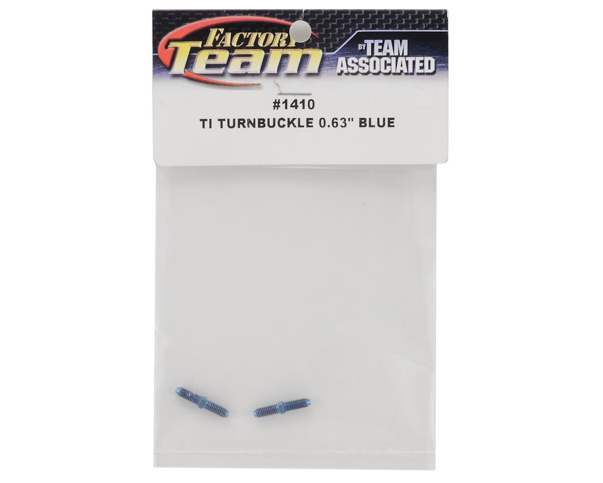Team Associated Factory Team .630" Titanium Turnbuckle Set (2)