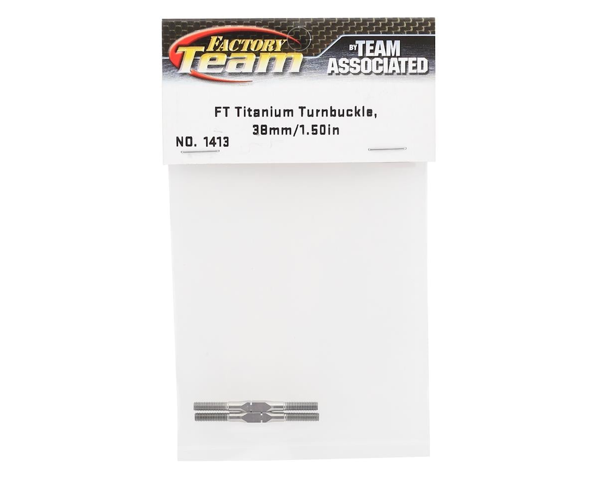 Team Associated 3x38mm Factory Team RC10F6 Titanium Turnbuckle (2)