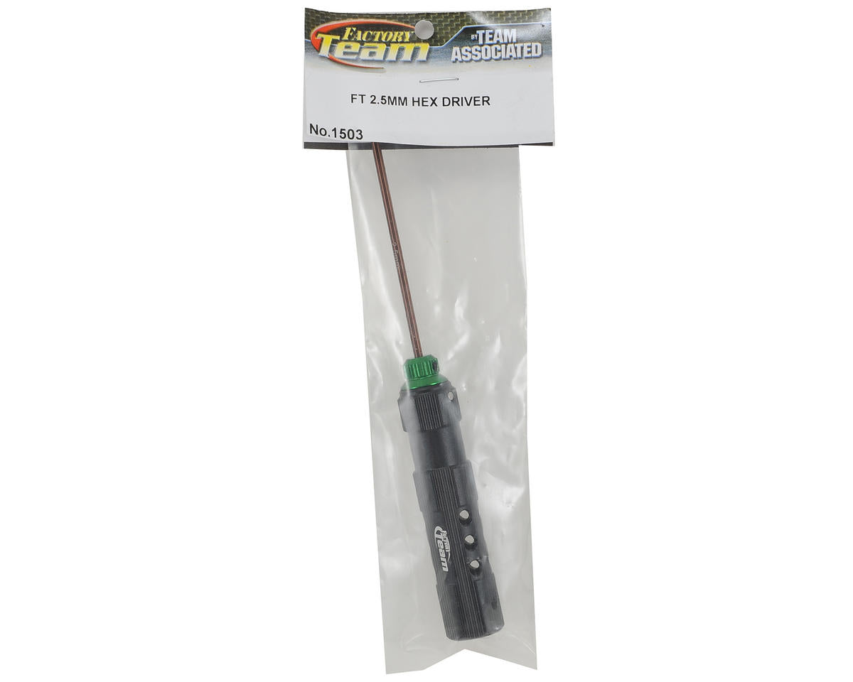 Team Associated Factory Team Hex Driver (2.5mm - Green)