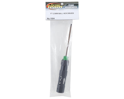 Team Associated Factory Team Ball Hex Driver (2.5mm - Green)